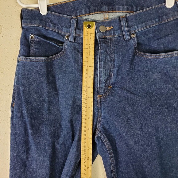 40 Grit By Duluth Trading Jeans Mens 30X30 Flex Standard Fit Straight Blue Denim - Picture 9 of 11